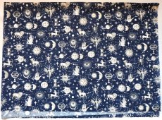 画像2: 「J即納」はぎれ80×50：コズミック（コバルトブルー） (2)