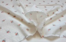 画像4: 「F在庫」はぎれ75×50：sous le figuier オノリーヌ（プラメティス、刺繍） (4)