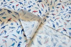 画像7: 「F在庫」はぎれ72×49：ミニペロケ（鳥、白ベース） (7)