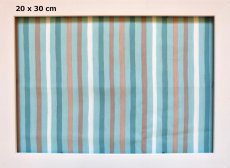 画像1: 「F在庫」はぎれ75×48：ストライプトランザ（ブルー） (1)