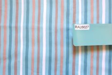 画像5: 「F在庫」はぎれ75×48：ストライプトランザ（ブルー） (5)