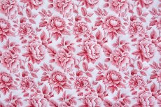 画像10: 「F在庫」はぎれ75×50：コバルト（バラ、赤） (10)