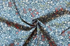 画像12: 「F在庫」はぎれ70×50：ジョーゼット（ペトロールブルー） (12)