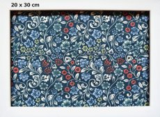 画像2: 「F在庫」はぎれ70×50：ジョーゼット（ペトロールブルー） (2)