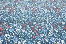 画像4: 「F在庫」はぎれ70×50：ジョーゼット（ペトロールブルー） (4)