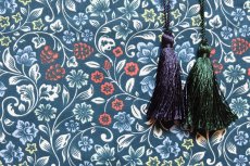 画像9: 「F在庫」はぎれ70×50：ジョーゼット（ペトロールブルー） (9)