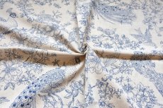 画像13: 「F在庫」はぎれ70×100：ポン・ロマンティック（孔雀、ブルー） (13)