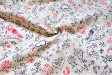 画像10: 「移動中」はぎれ80×50：エギスハイム（ベージュベース） (10)