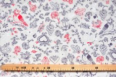 画像3: 「移動中」はぎれ80×50：エギスハイム（ベージュベース） (3)