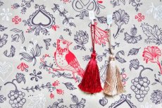 画像7: 「移動中」はぎれ80×50：エギスハイム（ベージュベース） (7)