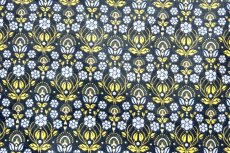 画像10: 「移動中」廃盤はぎれ70×50：クロテール（黒ベース） (10)