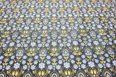 画像9: 「移動中」廃盤はぎれ70×50：クロテール（黒ベース） (9)