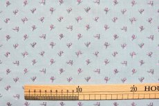 画像1: 「移動中」廃盤はぎれ88×50：リリー（ライトグレイベース） (1)