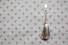 画像6: 「移動中」廃盤はぎれ88×50：リリー（ライトグレイベース） (6)