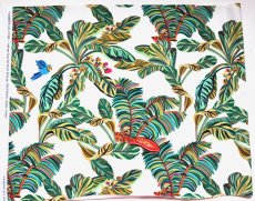 画像14: 「F在庫」はぎれ70×50：ヤスミン（コットンハーフパナマ、マルチカラー） (14)