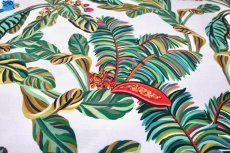 画像9: 「F在庫」はぎれ70×50：ヤスミン（コットンハーフパナマ、マルチカラー） (9)