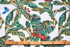 画像3: 「F在庫」はぎれ70×50：ヤスミン（コットンハーフパナマ、マルチカラー） (3)