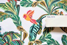 画像5: 「F在庫」はぎれ70×50：ヤスミン（コットンハーフパナマ、マルチカラー） (5)