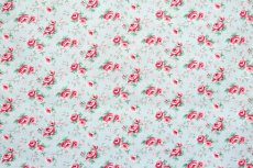 画像12: 「F在庫」はぎれ75×50：スザンヌ（小花、水色ベース） (12)