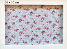 画像3: 「F在庫」はぎれ75×50：スザンヌ（小花、水色ベース） (3)