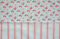 画像13: 「F在庫」はぎれ75×50：スザンヌ（小花、水色ベース） (13)