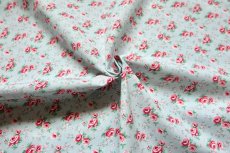 画像10: 「F在庫」はぎれ75×50：スザンヌ（小花、水色ベース） (10)