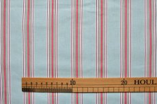 画像4: 「F在庫」はぎれ75×50：スージー（水色ベース、ストライプ） (4)