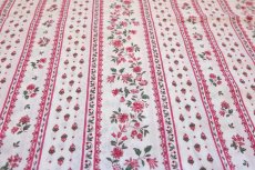 画像4: 「J即納」はぎれ80×50：フィゲロール・ストライプ（生成りベースピンク） (4)