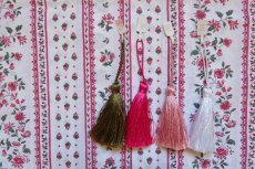 画像6: 「J即納」はぎれ80×50：フィゲロール・ストライプ（生成りベースピンク） (6)