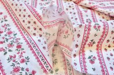 画像9: 「J即納」はぎれ80×50：フィゲロール・ストライプ（生成りベースピンク） (9)