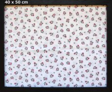 画像1: 「J即納」はぎれ80×50：フィゲロール・オールオーヴァー（生成りベースピンク） (1)