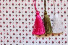 画像3: 「J即納」はぎれ80×50：フィゲロール・ムーシュ（生成りベースピンク） (3)