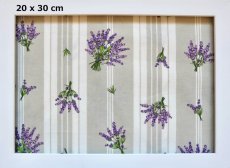 画像2: 「J即納」はぎれ80×50：クティール・ド・プロヴァンス（ベージュ、ラベンダーストライプ） (2)