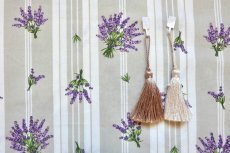 画像9: 「J即納」はぎれ80×50：クティール・ド・プロヴァンス（ベージュ、ラベンダーストライプ） (9)