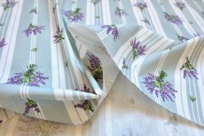 画像8: 「J即納」はぎれ80×50：クティール・ド・プロヴァンス（セージ、ラベンダーストライプ） (8)