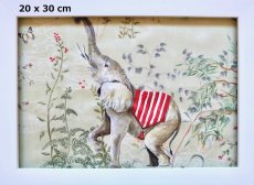 画像5: 「J即納」はぎれ77x100：アニモー・エグゾティック（コットンサテン、グリーンベース） (5)