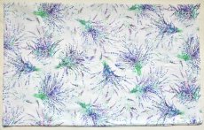 画像9: 「F在庫」はぎれ80×48：ラベンダーブーケ（白ベース） (9)