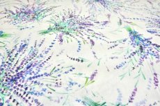画像6: 「F在庫」はぎれ80×48：ラベンダーブーケ（白ベース） (6)