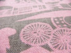 画像6: 「J即納」廃盤はぎれ70×50：コンテ・シノワ（麻色ベースピンク） (6)
