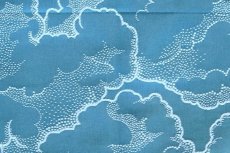 画像8: 「移動中」廃盤はぎれ70×50：ヌアージュ（ジャカード、ブルーカナル） (8)
