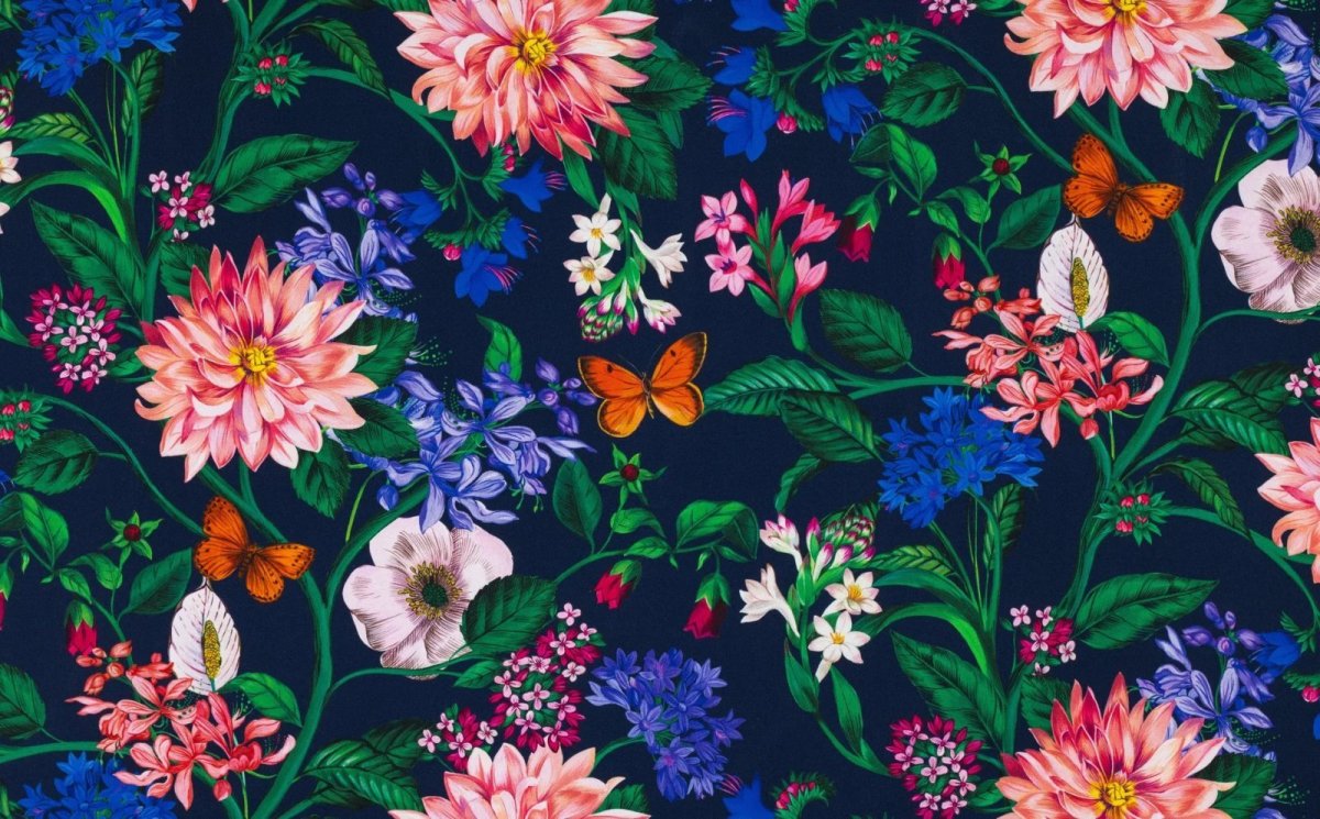 画像4: 「取寄せ」布：マイ・ワールド（コットンハーフパナマ） 4色 (4)