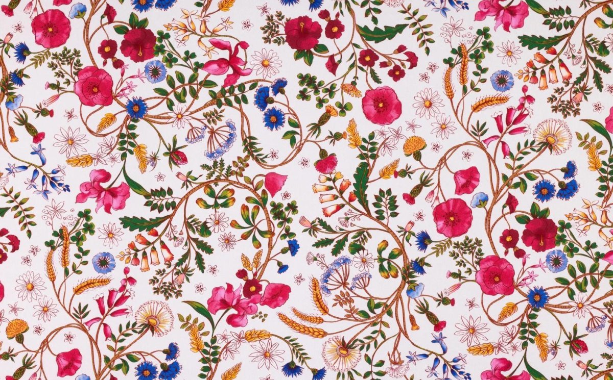 画像8: 「取寄せ」布：ジャルダン・デ・スクレ（コットンハーフパナマ） 4色 長さ50cm単位 (8)