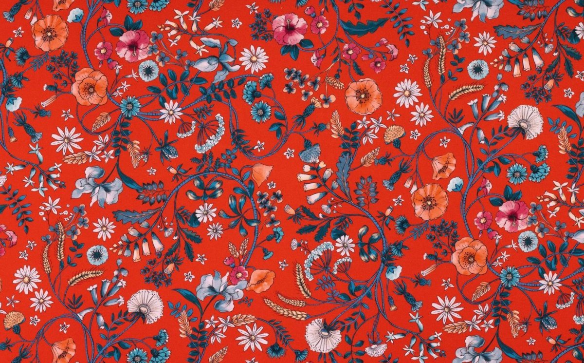 画像6: 「取寄せ」布：ジャルダン・デ・スクレ（コットンハーフパナマ） 4色 長さ50cm単位 (6)