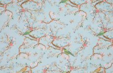 画像2: 「取寄せ」布：バーズ（コットンハーフパナマ） 3色 (2)