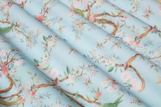 画像3: 「取寄せ」布：バーズ（コットンハーフパナマ） 3色 (3)