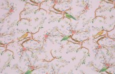 画像4: 「取寄せ」布：バーズ（コットンハーフパナマ） 3色 (4)