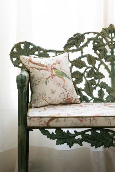 画像10: 「取寄せ」布：バーズ（コットンハーフパナマ） 3色 (10)