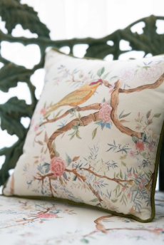 画像9: 「取寄せ」布：バーズ（コットンハーフパナマ） 3色 (9)