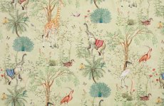 画像4: 「取寄せ」布：アニモー・エグゾティック（コットンサテン） 2色 (4)