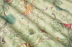 画像5: 「取寄せ」布：アニモー・エグゾティック（コットンサテン） 2色 (5)